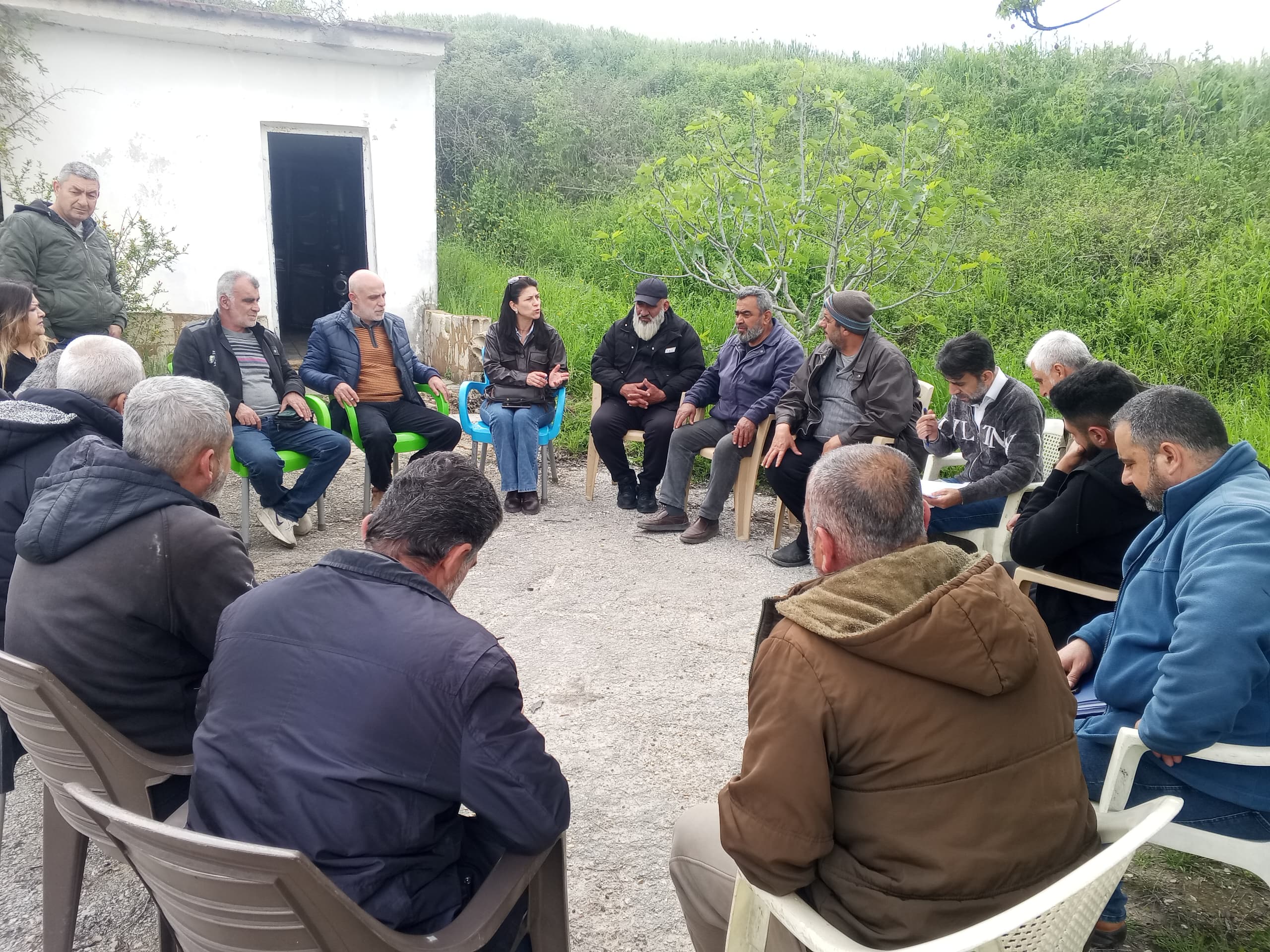 Election of a board of directors for the water users' association in Al-Samiyah under the supervision of the Latakia Water Resources Department