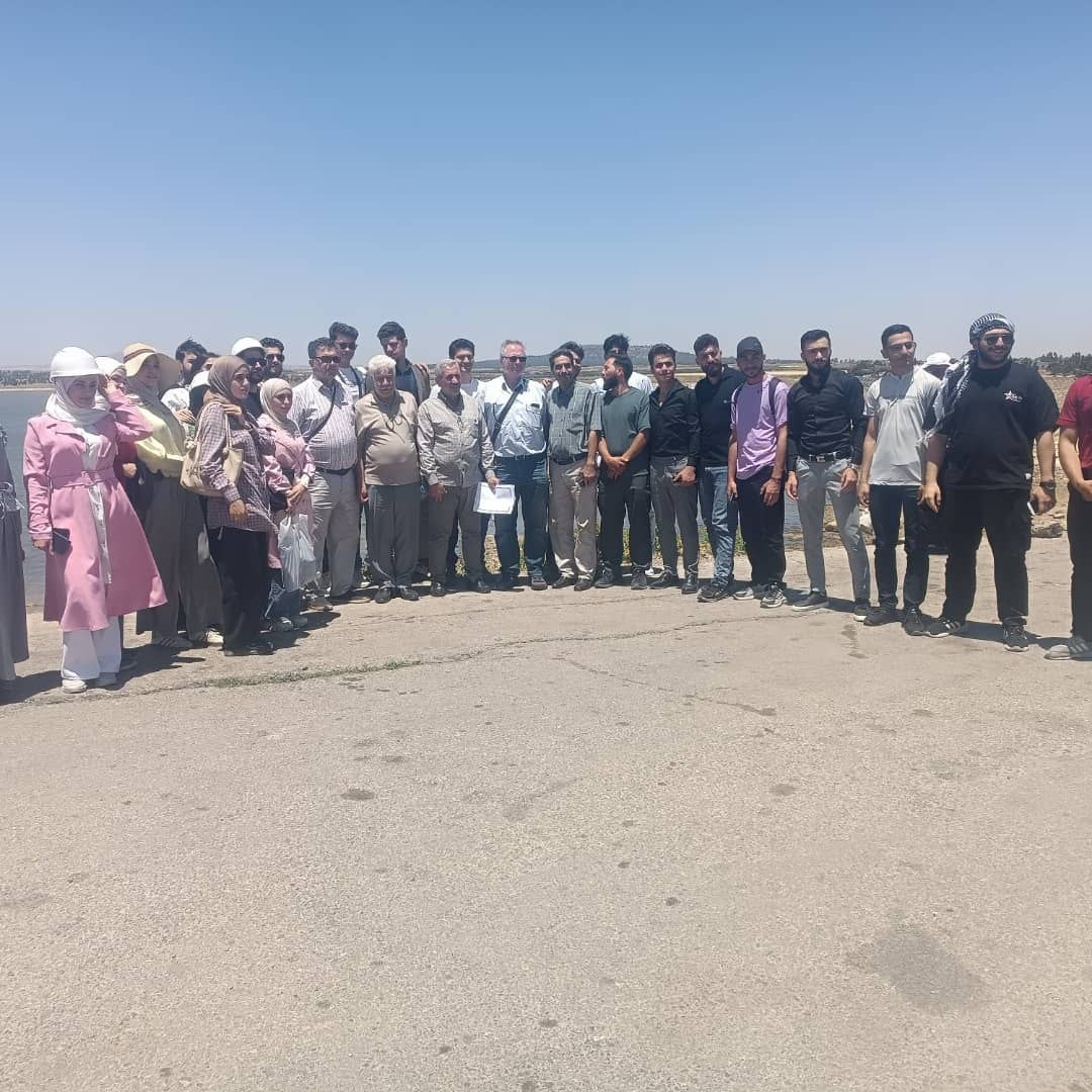 A scientific trip for civil engineering students aimed at connecting theoretical knowledge with real-life situations in Daraa province.
