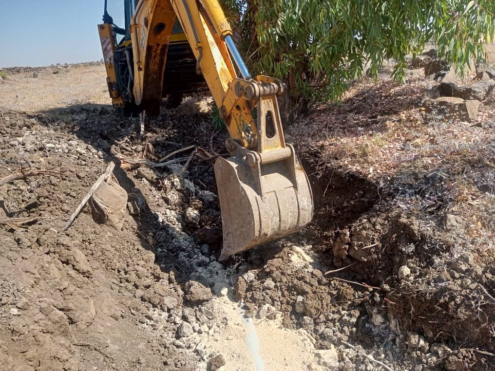 Rehabilitation of the supply line for the Ain El Tineh area and resumption of irrigation water flow in southern Kenitra countryside