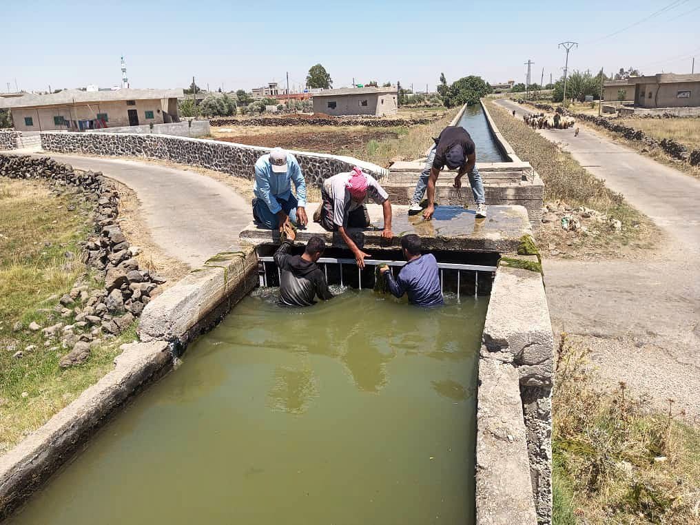 Improving the efficiency of the irrigation system in Kenitra by cleaning the siphons on the main canal
