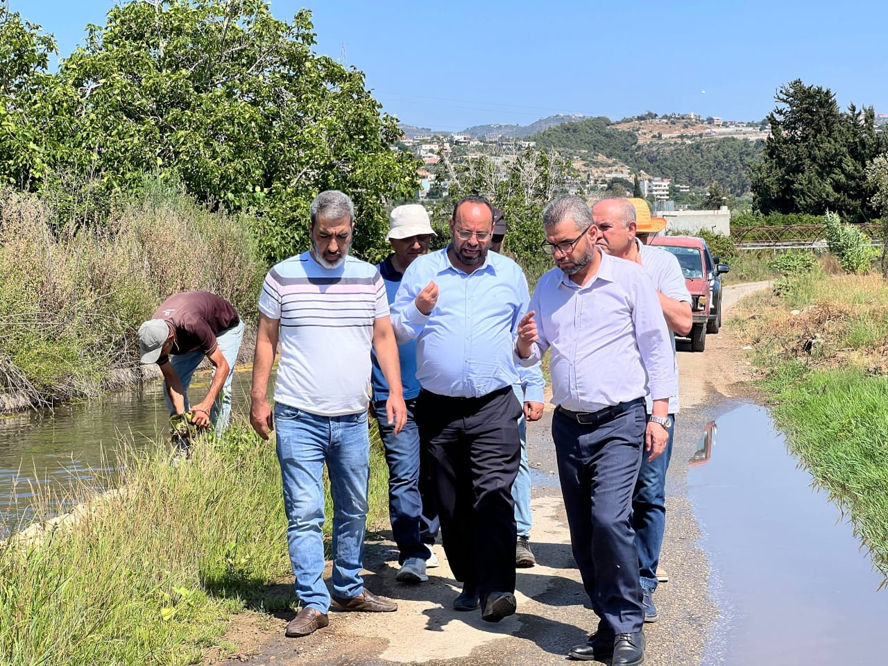 The General Water Resources Authority is keeping an eye on the readiness of irrigation projects and drainage work in Banyas.