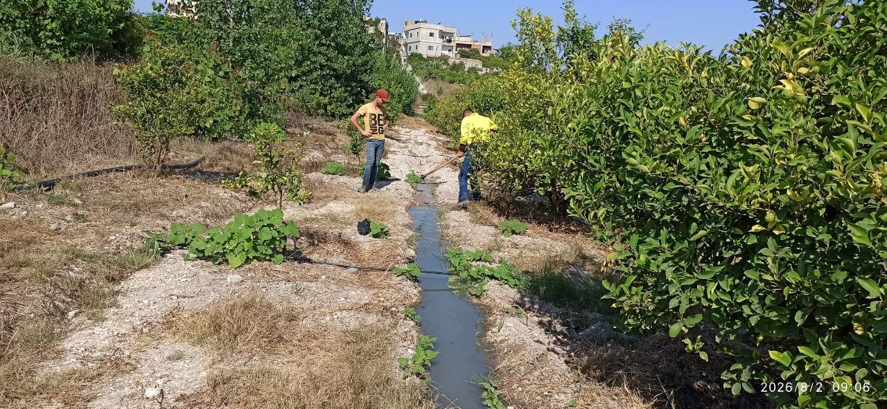 The Water Resources Directorate in Latakia is following up on the implementation of the irrigation plan and raising the completion rates in irrigation projects.