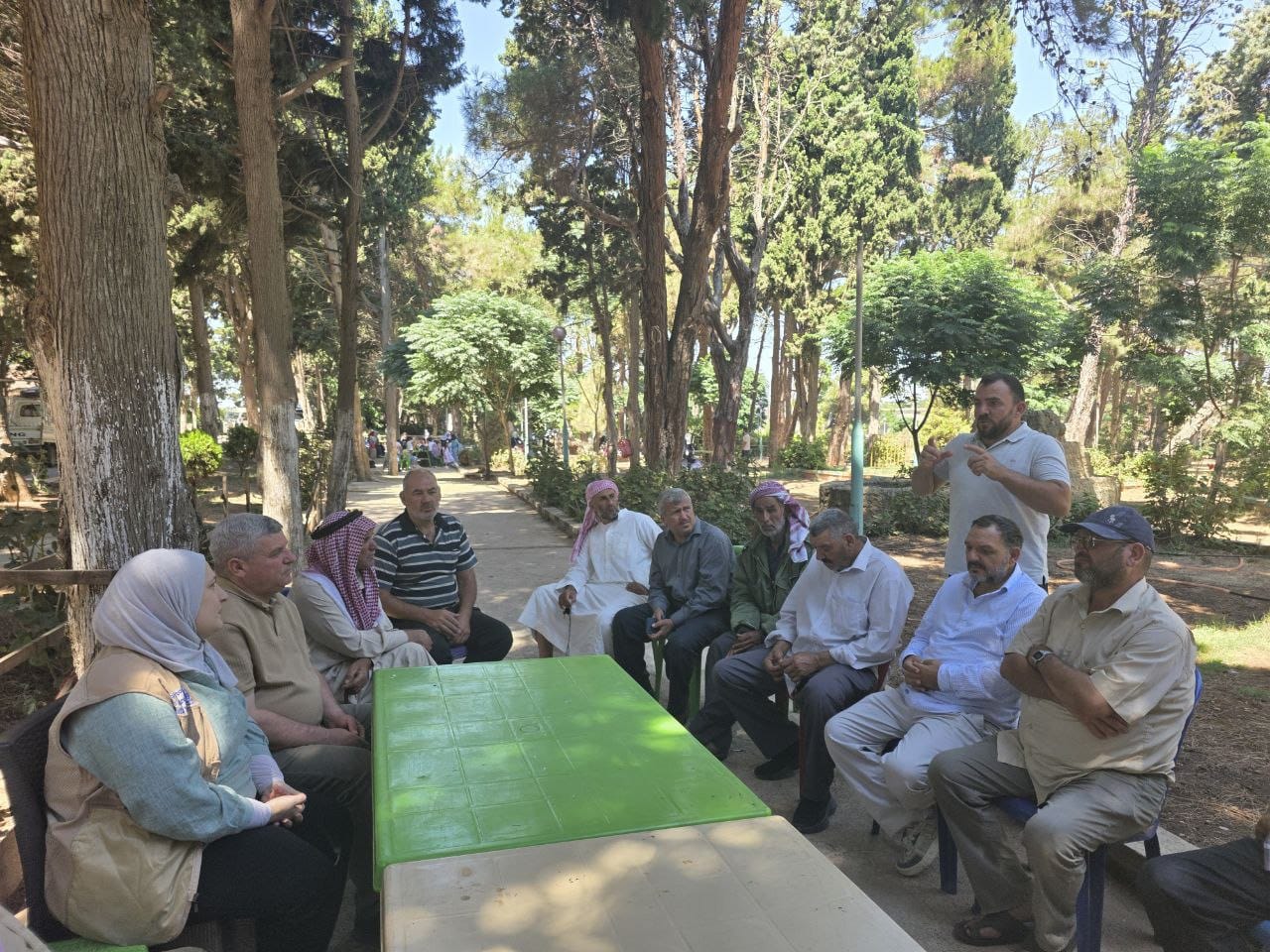 Homs Resources and the FAO Meet with Water Users' Associations