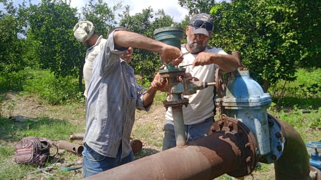 The Water Resources Directorate in Latakia tightens its measures to control violations and protect irrigation networks