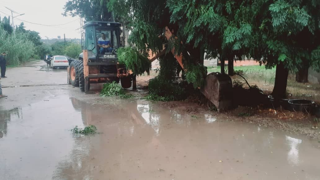 Extensive field alert for the Lattakia Water Resources Directorate to deal with the repercussions of heavy rainfall