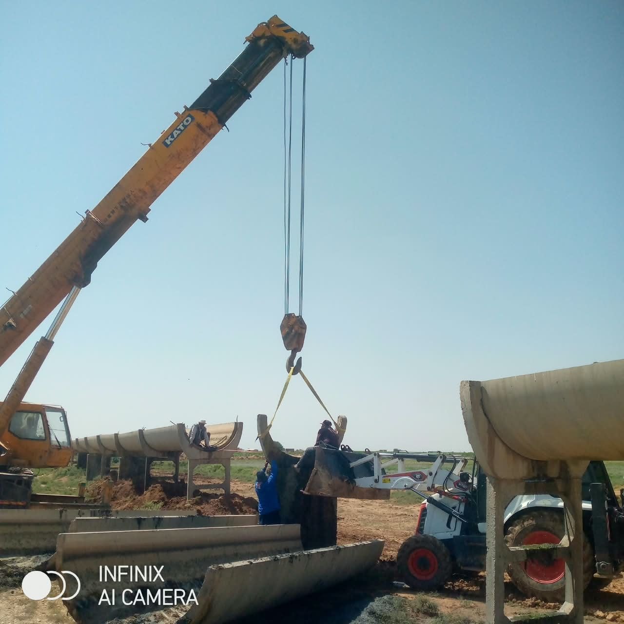 The Water Resources Directorate in Raqqa continued its field work in the irrigation and drainage sectors, aiming to fix faults and leaks and improve the efficiency of the water network.
