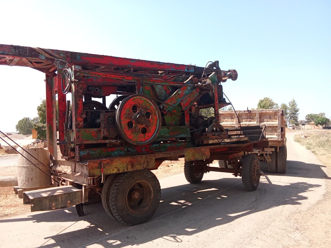 The water authority catches three illegal excavators in Daraa as part of efforts to protect groundwater