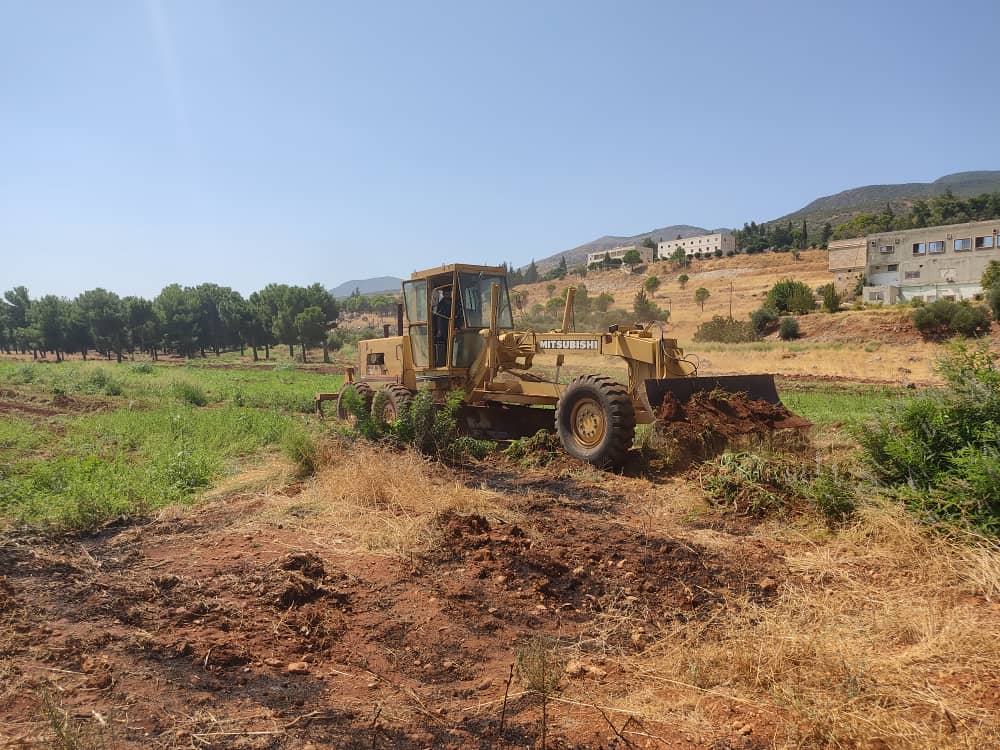 Hama Water Resources Directorate removes violations of encroachment on the Salhab Dam Lake reserve