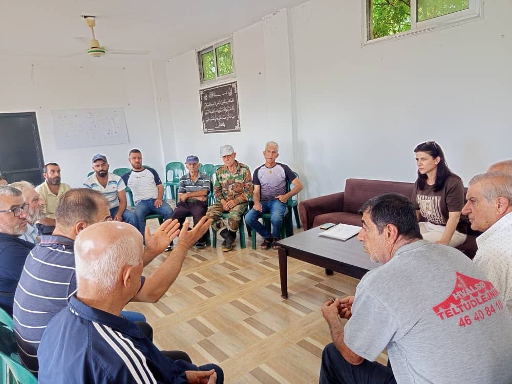 The Water Resources Directorate in Latakia is strengthening its partnership with farmers and stepping up field monitoring of water resources.