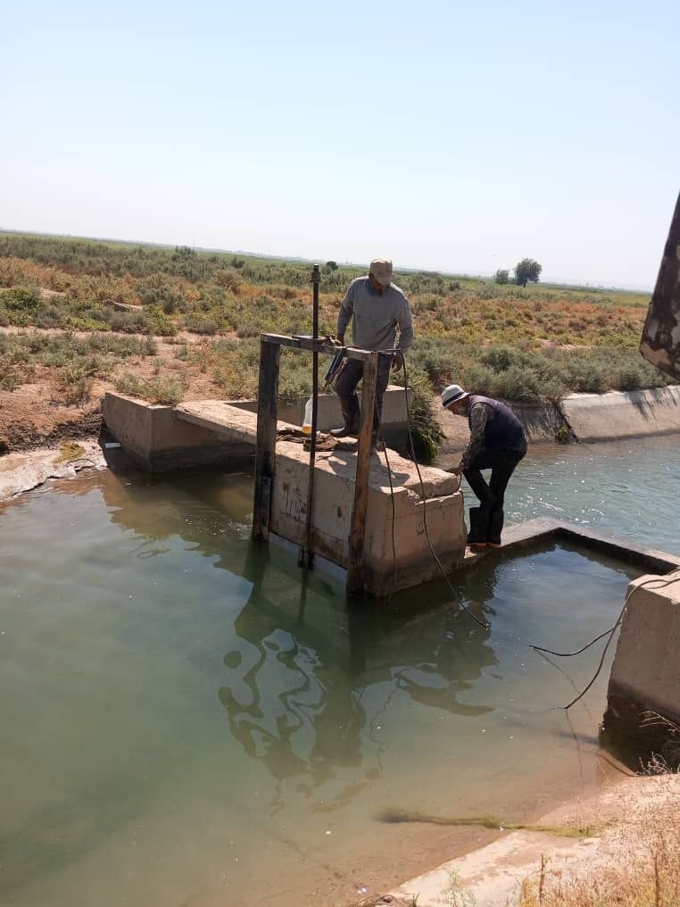 Ongoing maintenance and rehabilitation work on the irrigation and drainage networks in Raqqa