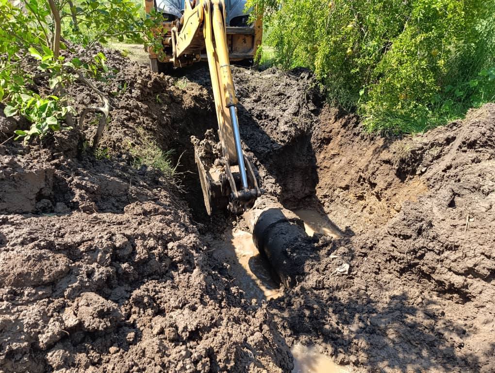 Fixing two malfunctions in Tal Housh networks to boost irrigation of 420 hectares in Hebron
