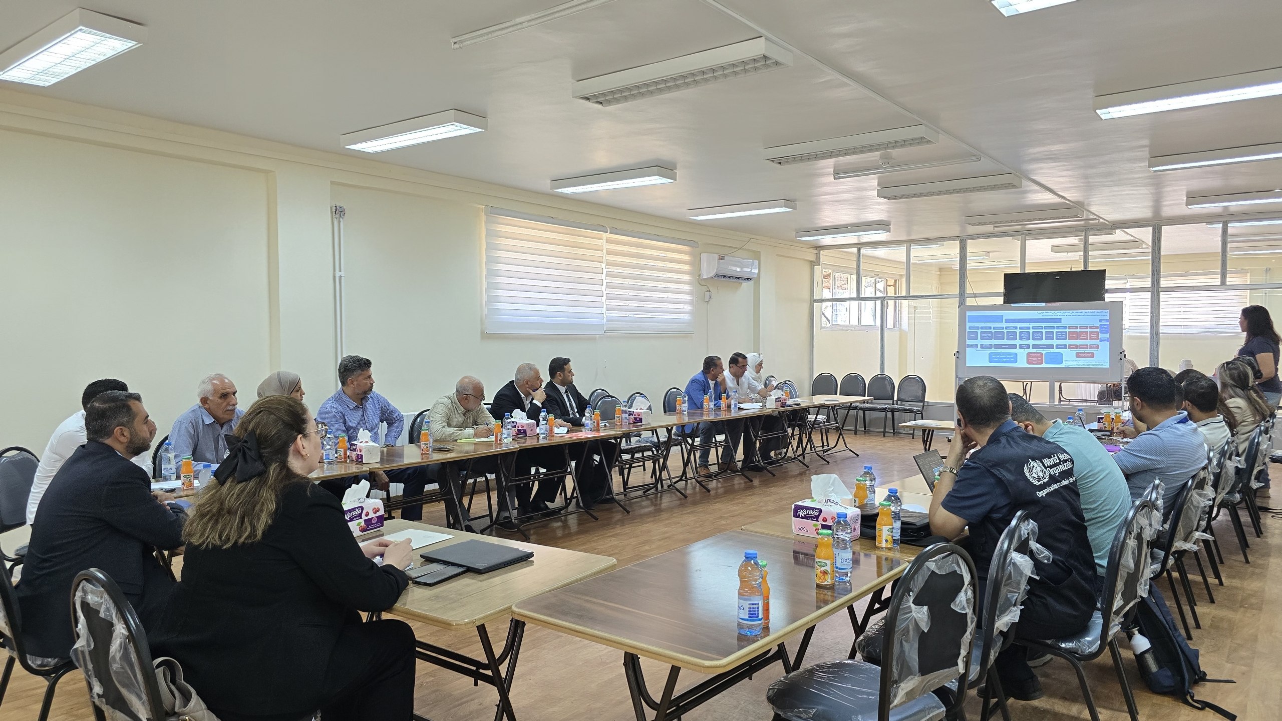 A coordination meeting to discuss the state of water resources and their needs in Quneitra Governorate